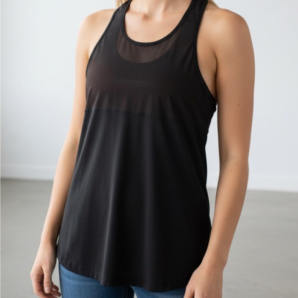 Lululemon tank top half see through. Size 10